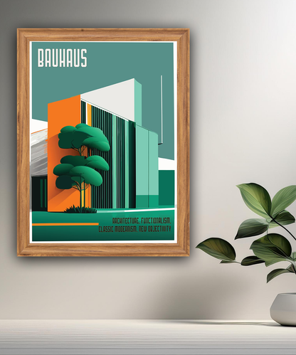 Cadre photo Bauhaus Architecture