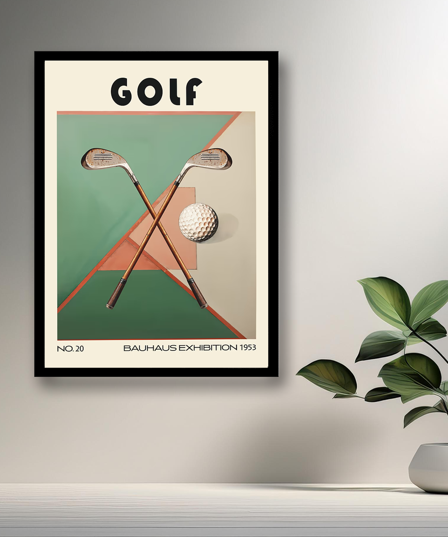 Cadre photo Bauhaus Golf