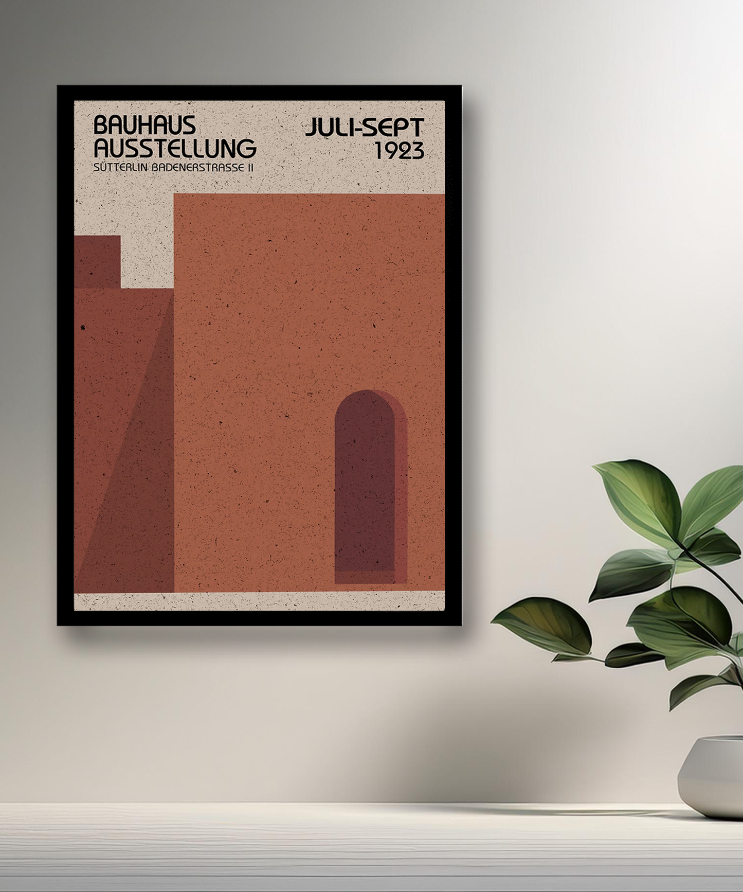 Cadre photo Bauhaus Ausstellung