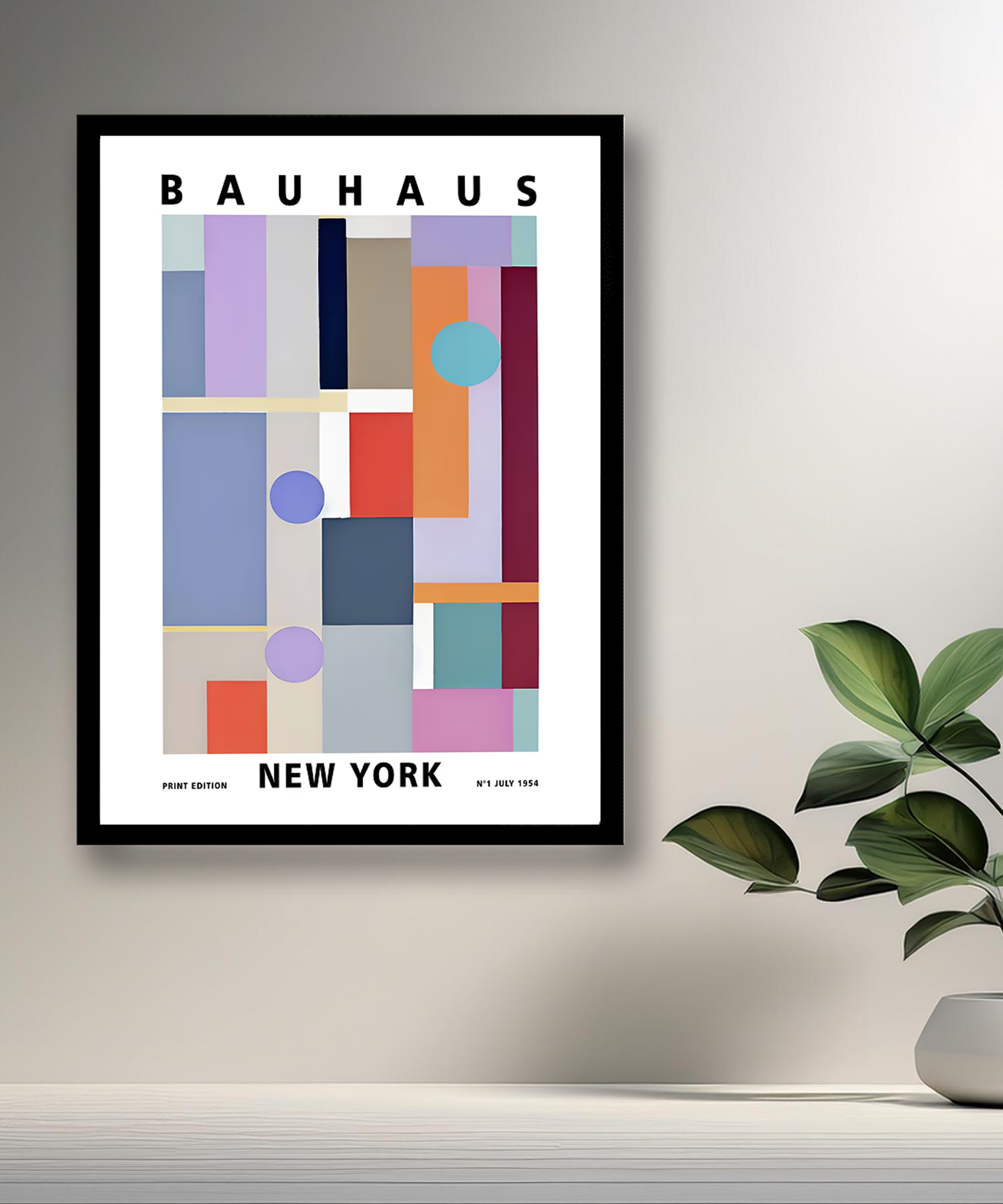 Cadre photo Bauhaus New York