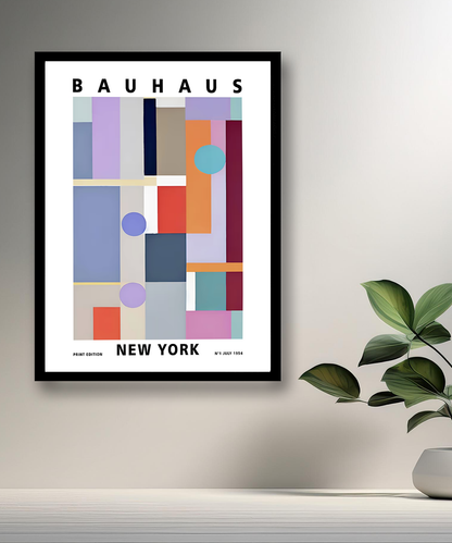 Cadre photo Bauhaus New York
