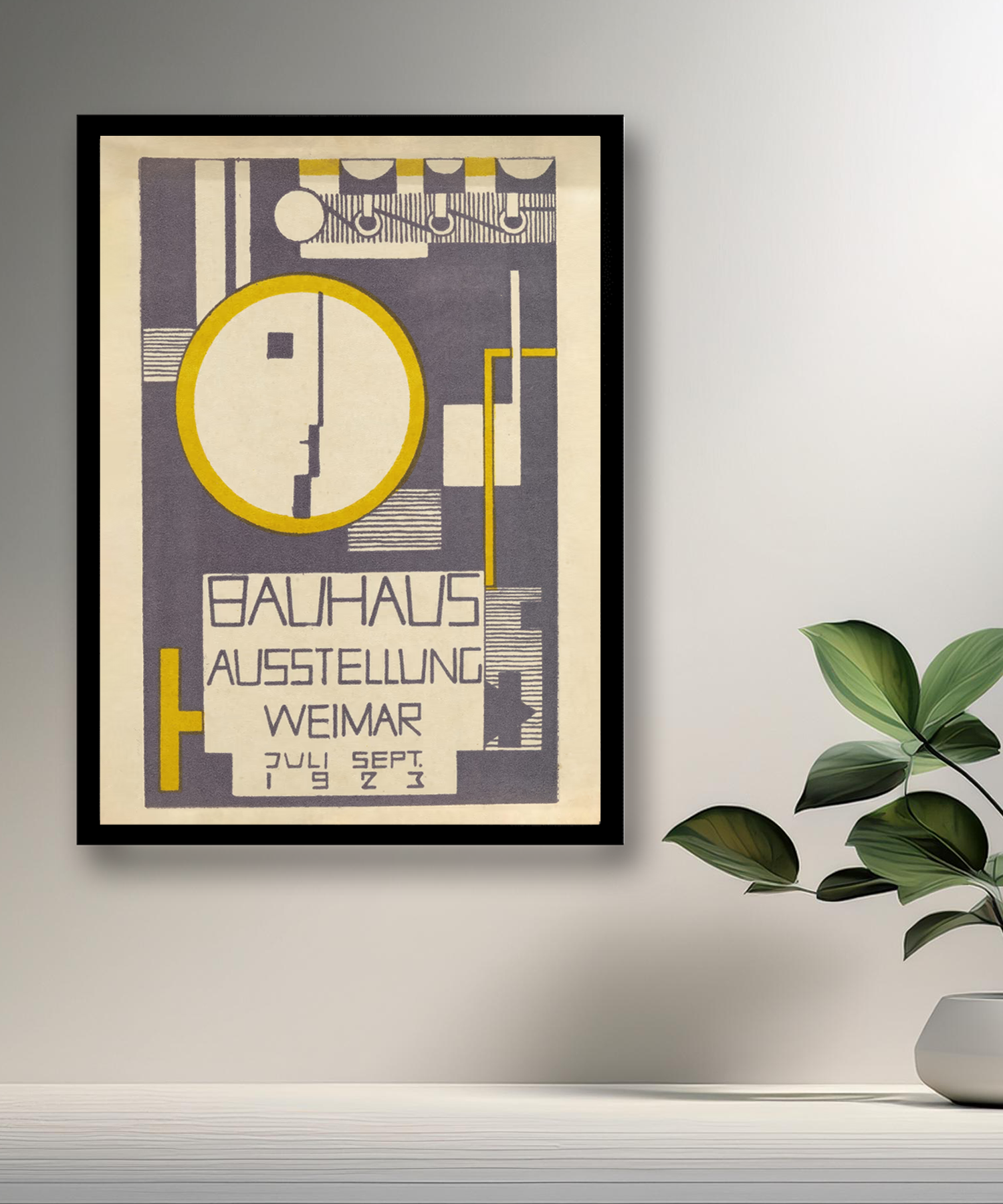 Cadre photo Bauhaus Ausstellung Weimar
