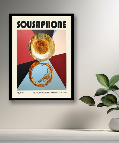 Cadre photo Bauhaus Sousaphone