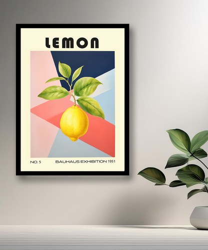 Cadre photo Bauhaus Lemon