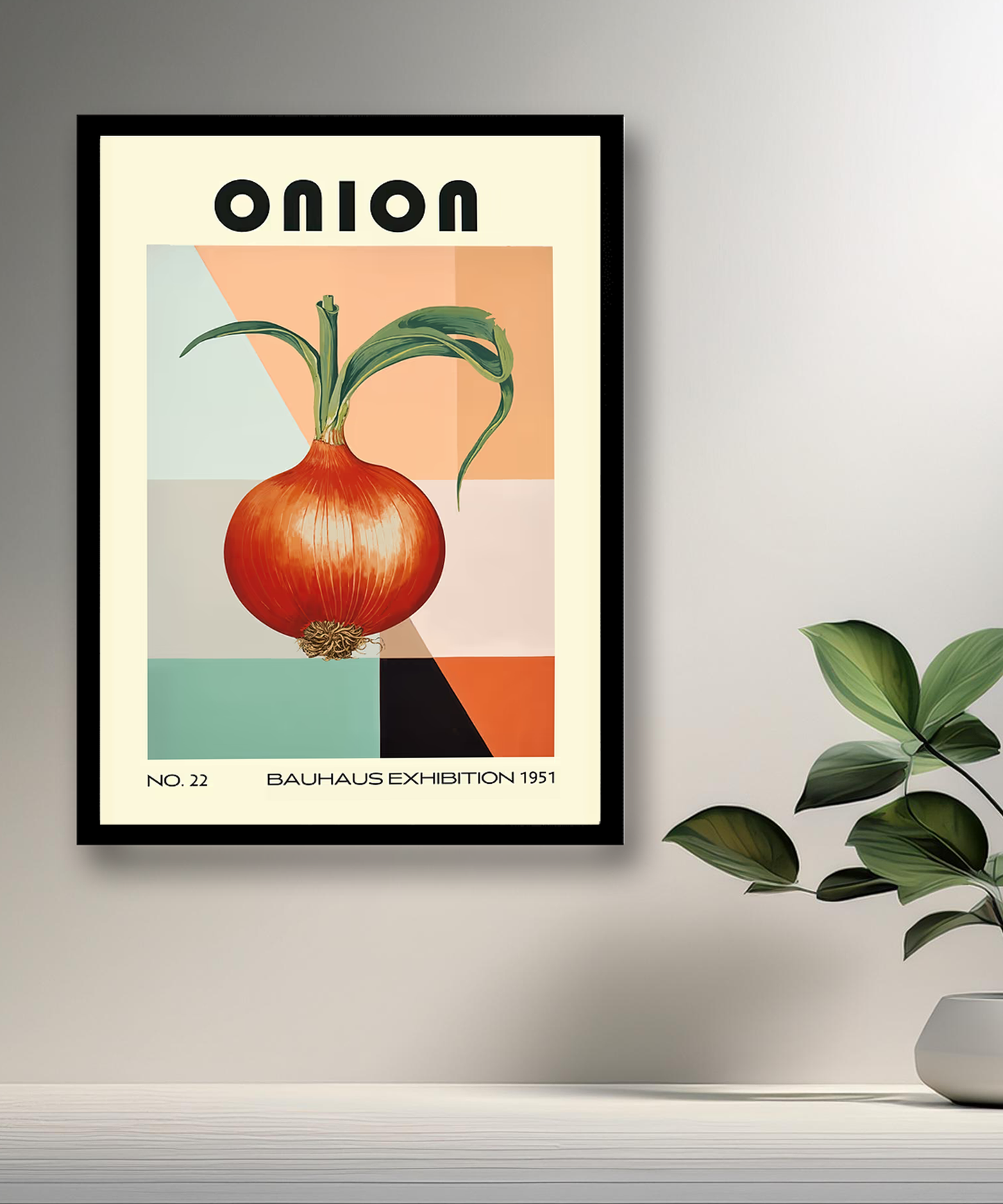 Cadre photo Bauhaus Onion