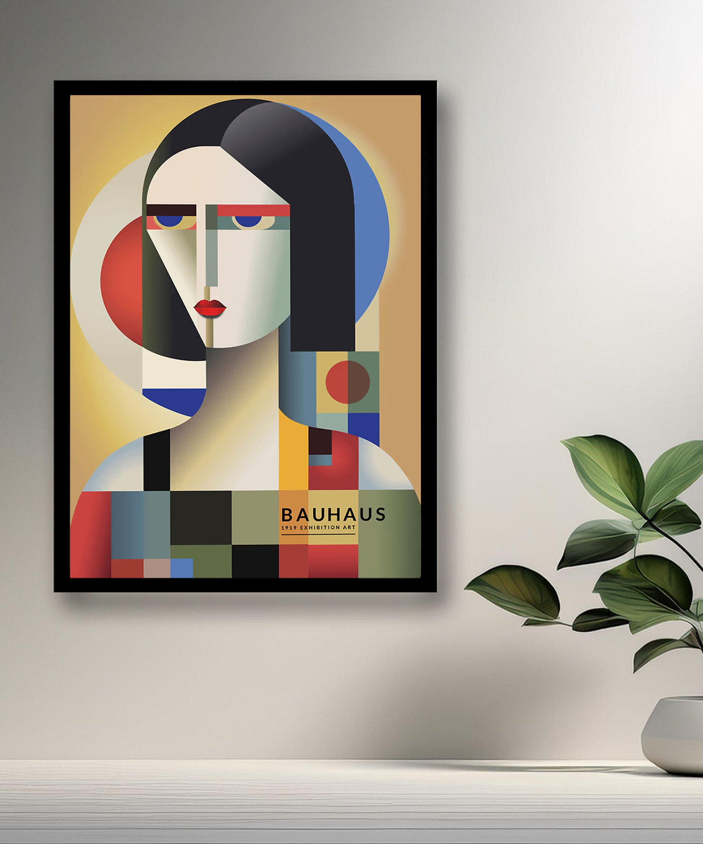 Cadre photo Bauhaus Art