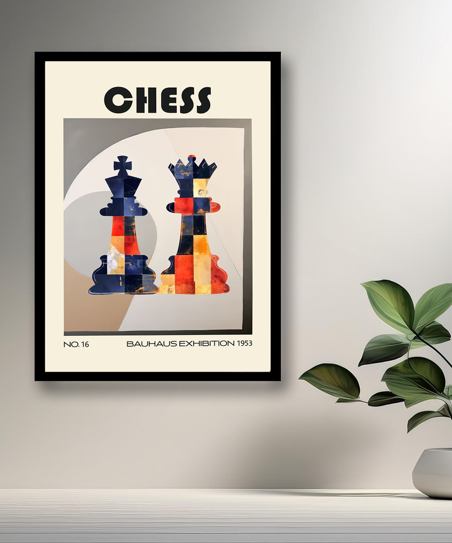 Cadre photo Bauhaus Chess
