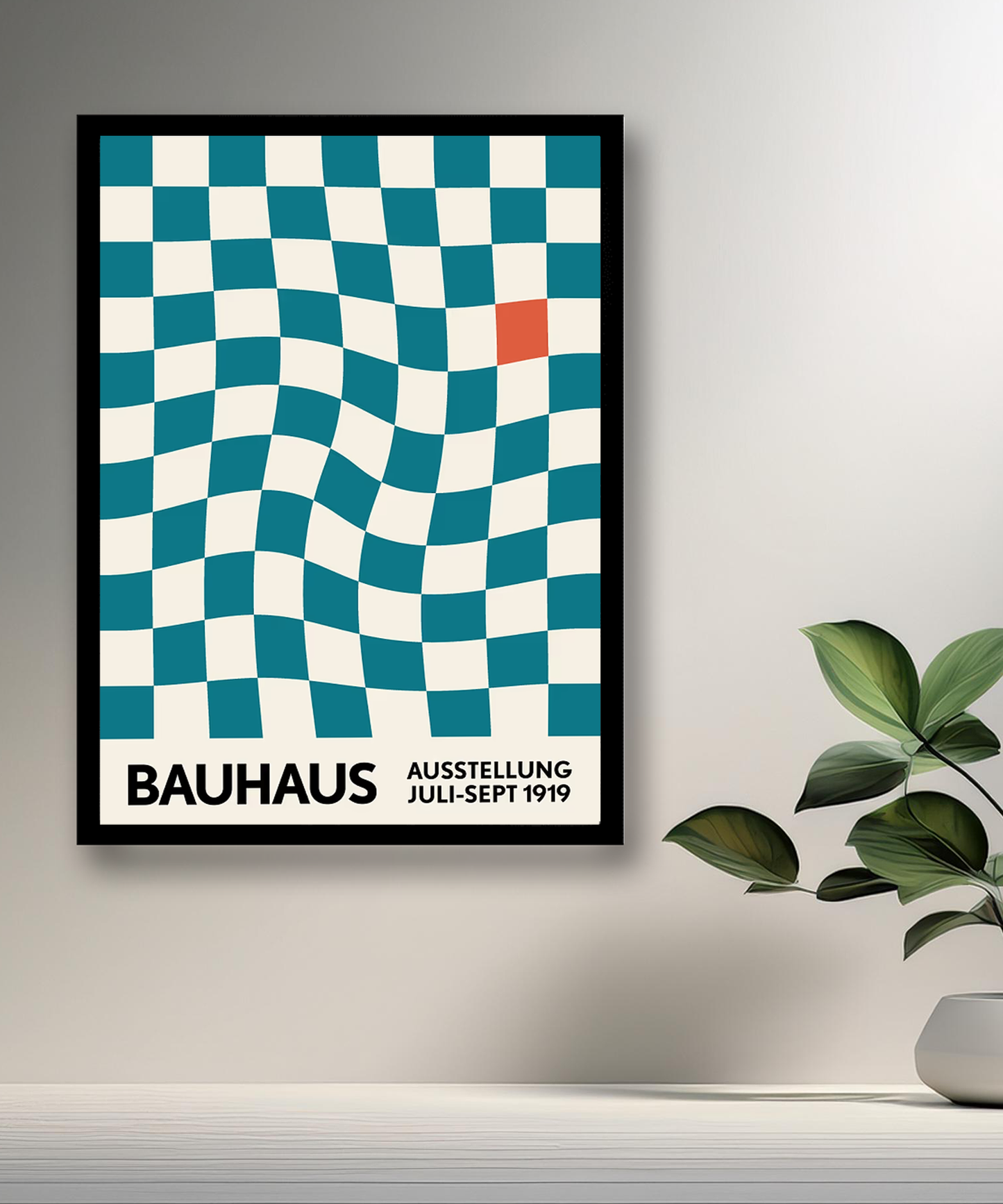 Cadre photo Bauhaus Ausstellung 1919