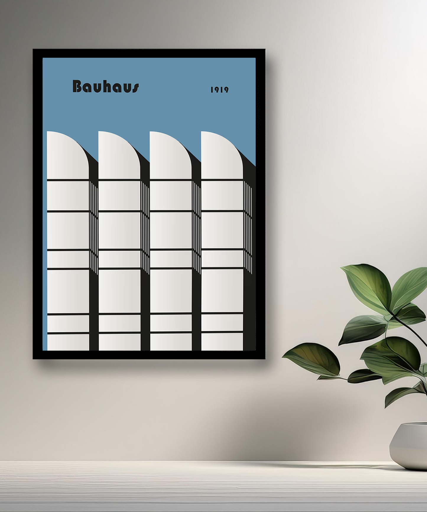 Cadre photo Bauhaus 1919