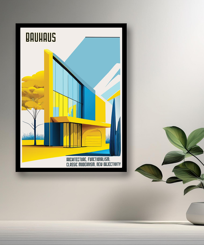 Cadre photo Bauhaus Architecture