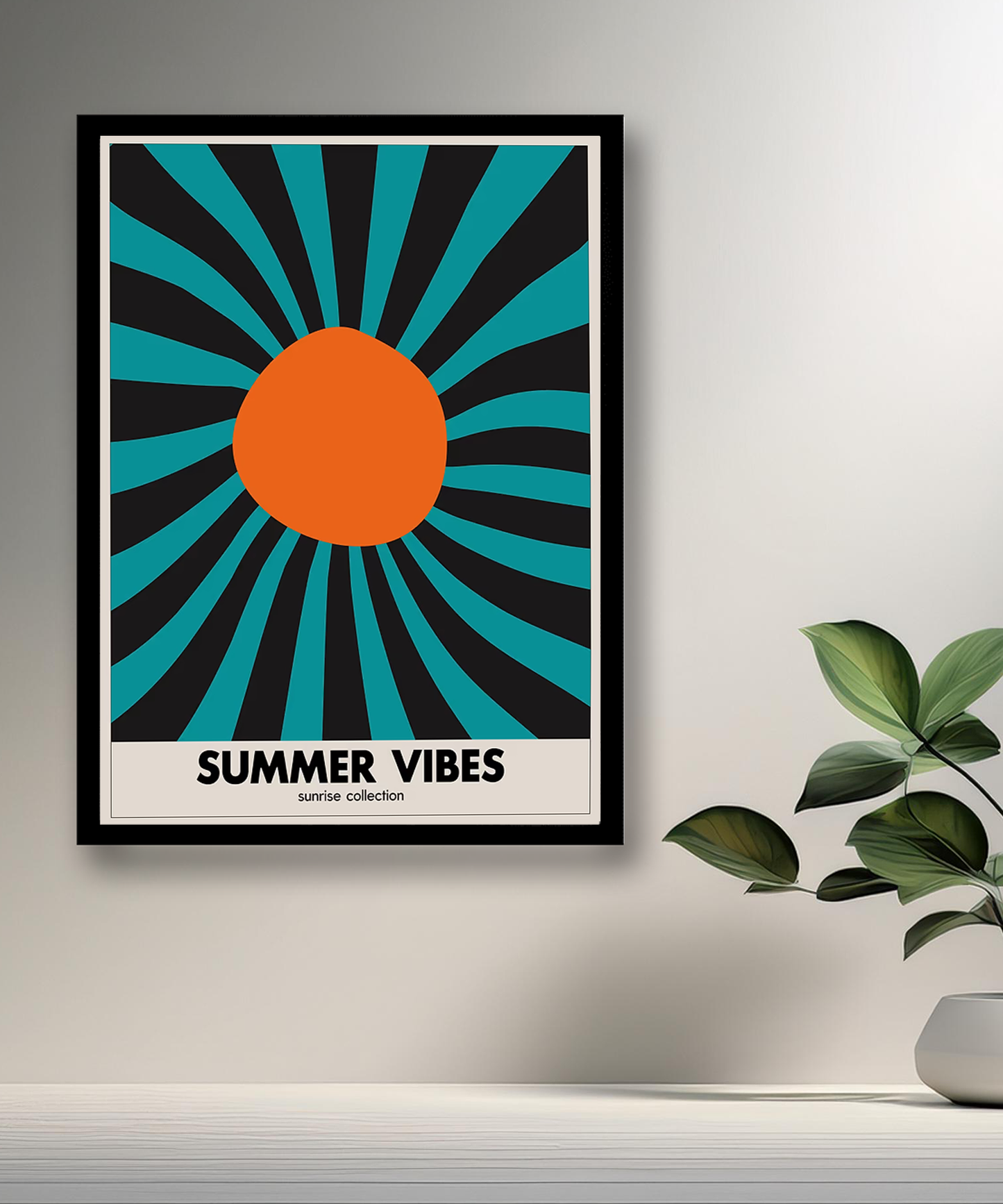 Cadre photo Bauhaus Summer Vibes