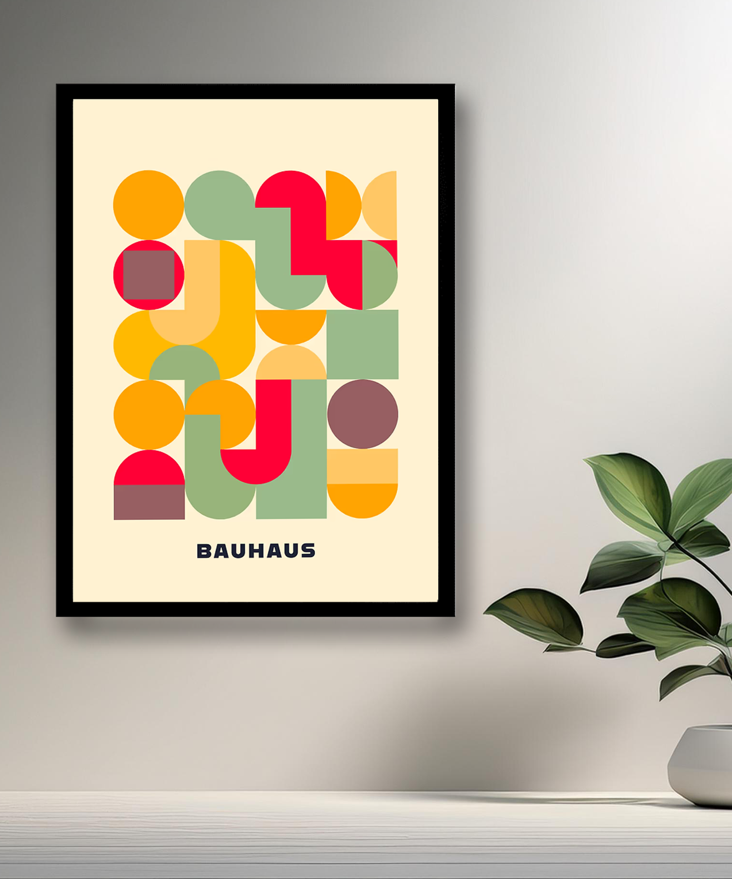 Cadre photo Bauhaus