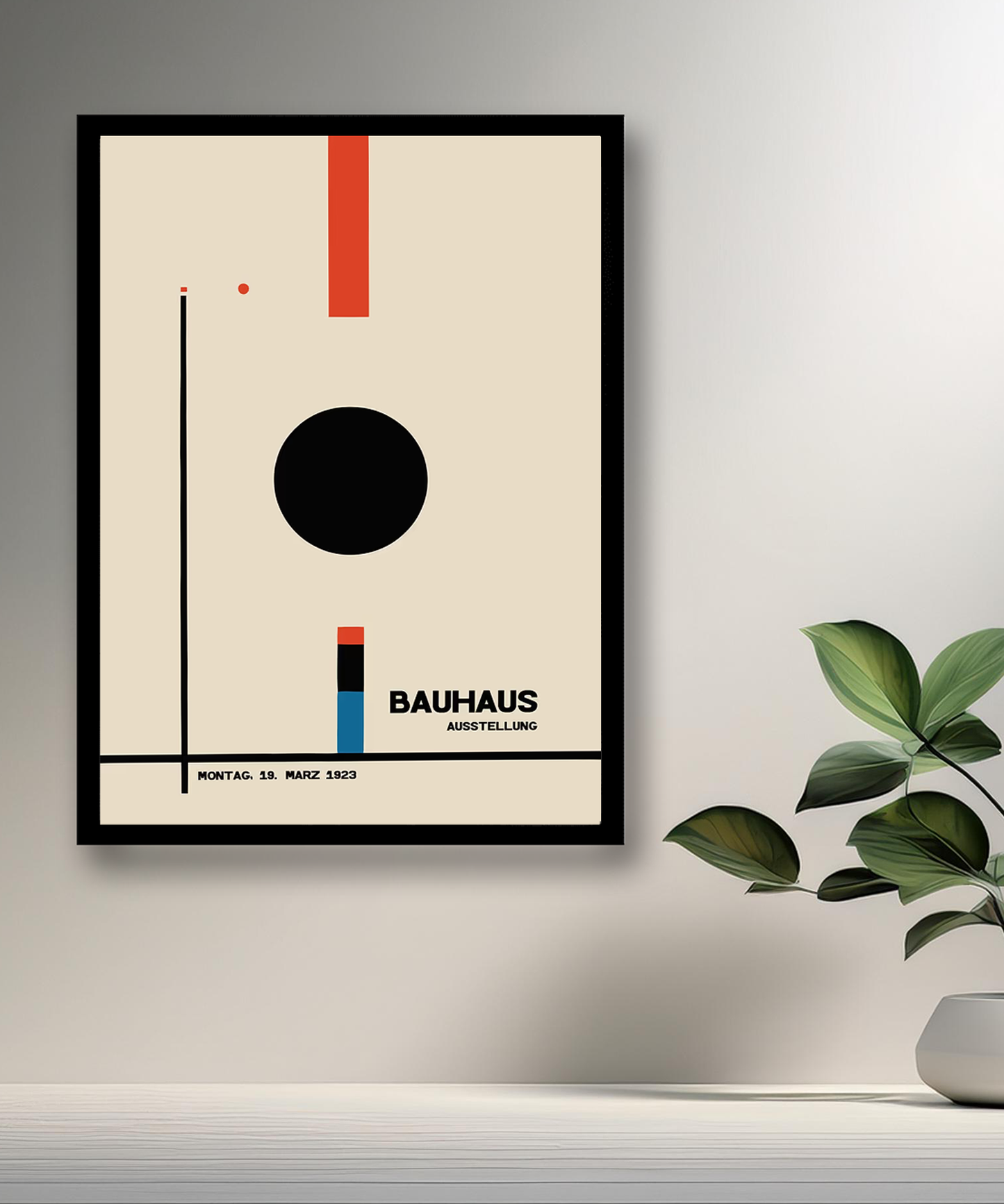 Cadre photo Bauhaus