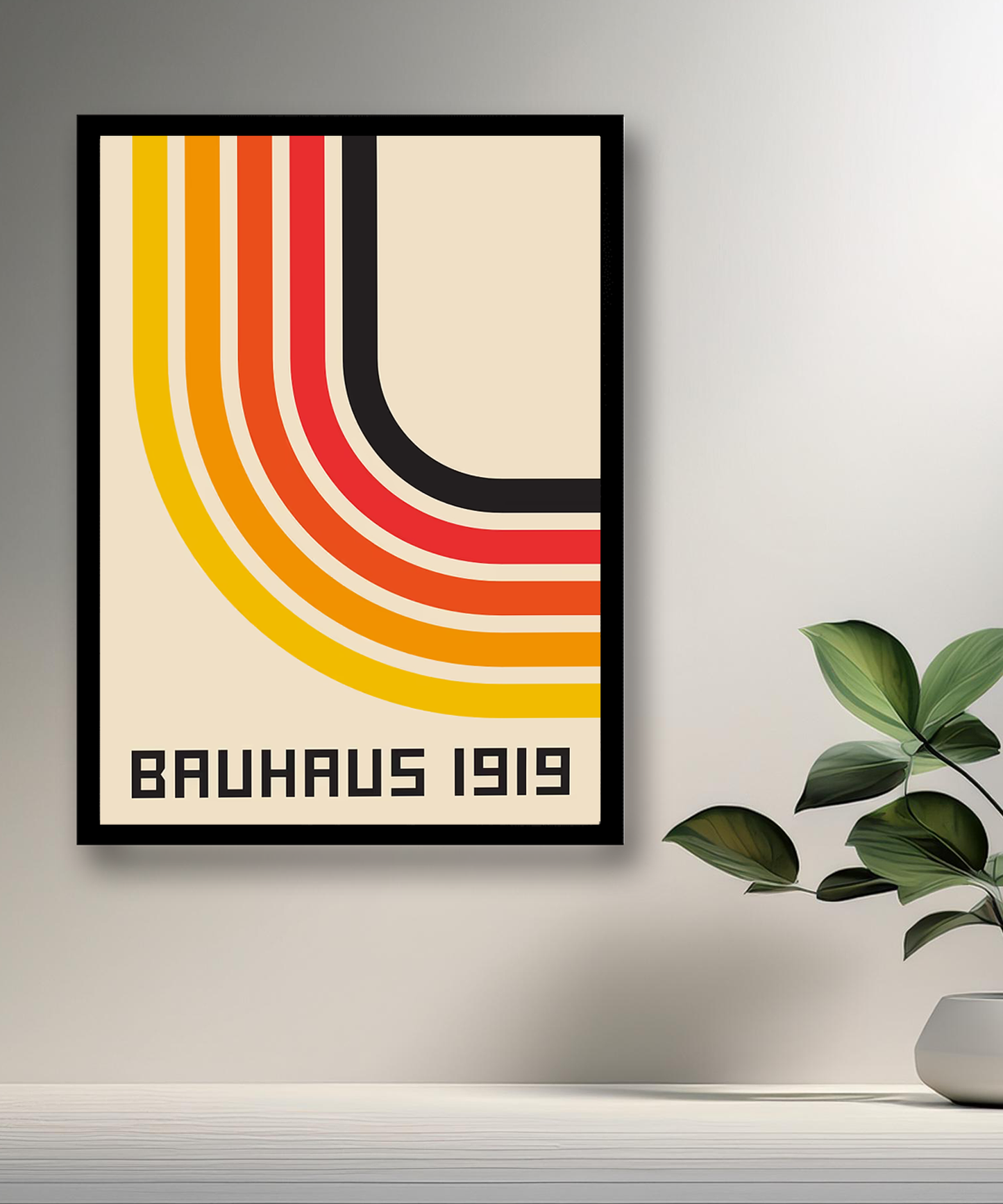 Cadre photo Bauhaus 1919
