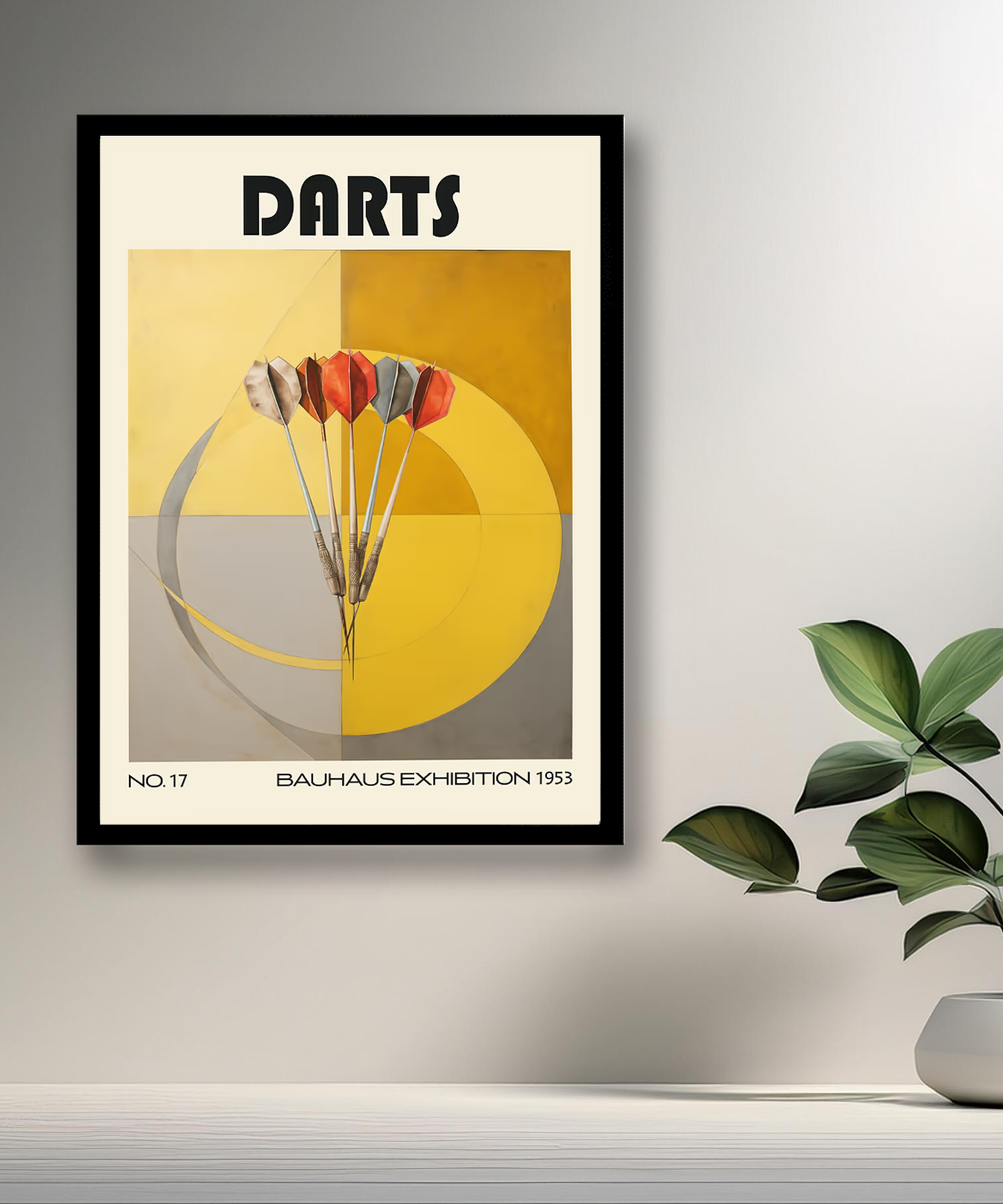 Cadre photo Bauhaus Darts