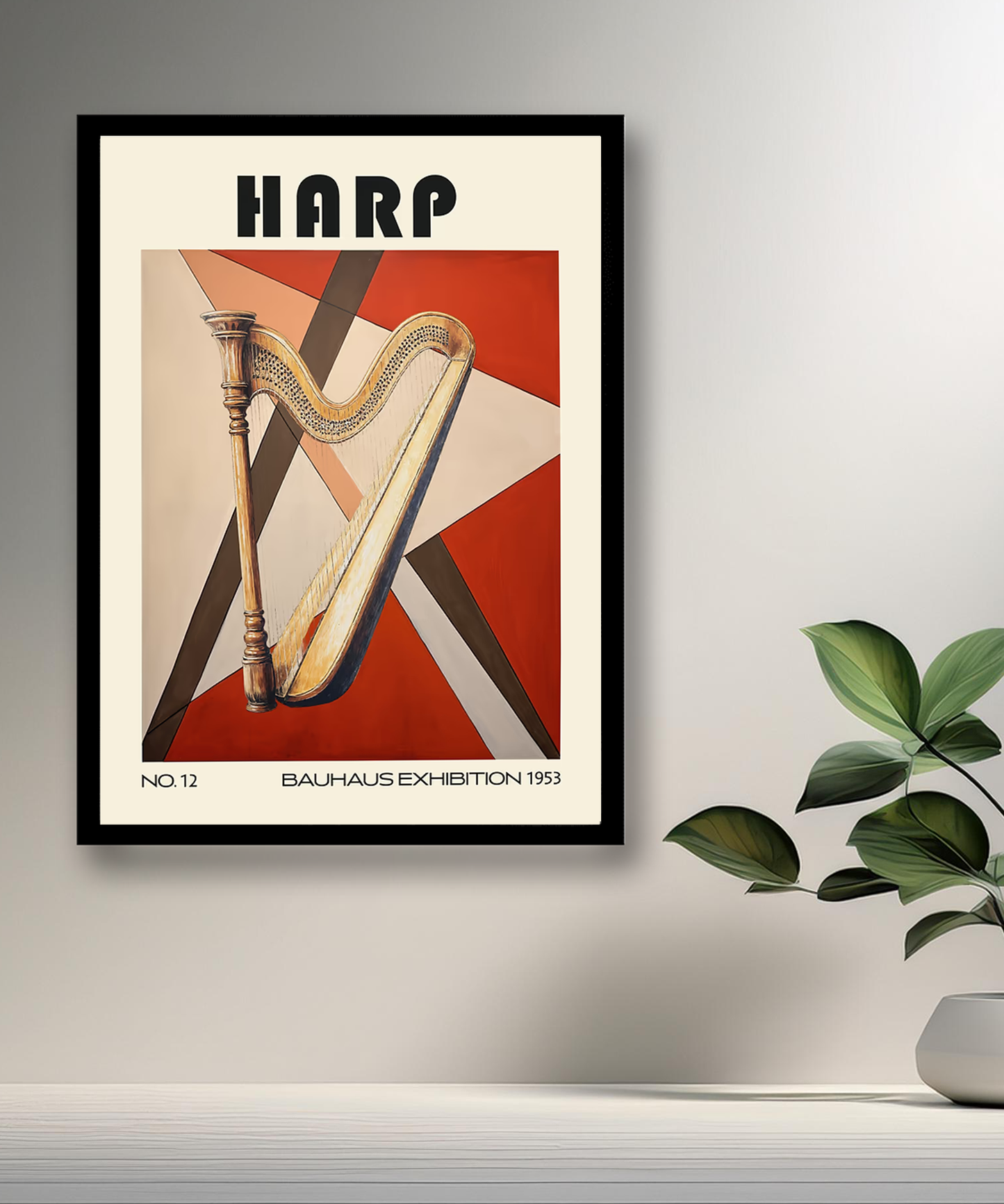 Cadre photo Bauhaus Harp