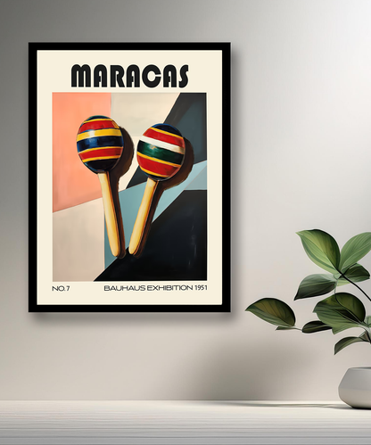 Cadre photo Bauhaus Maracas