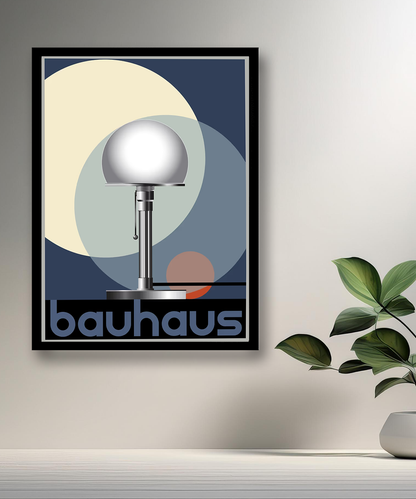 Cadre photo Bauhaus Lampe