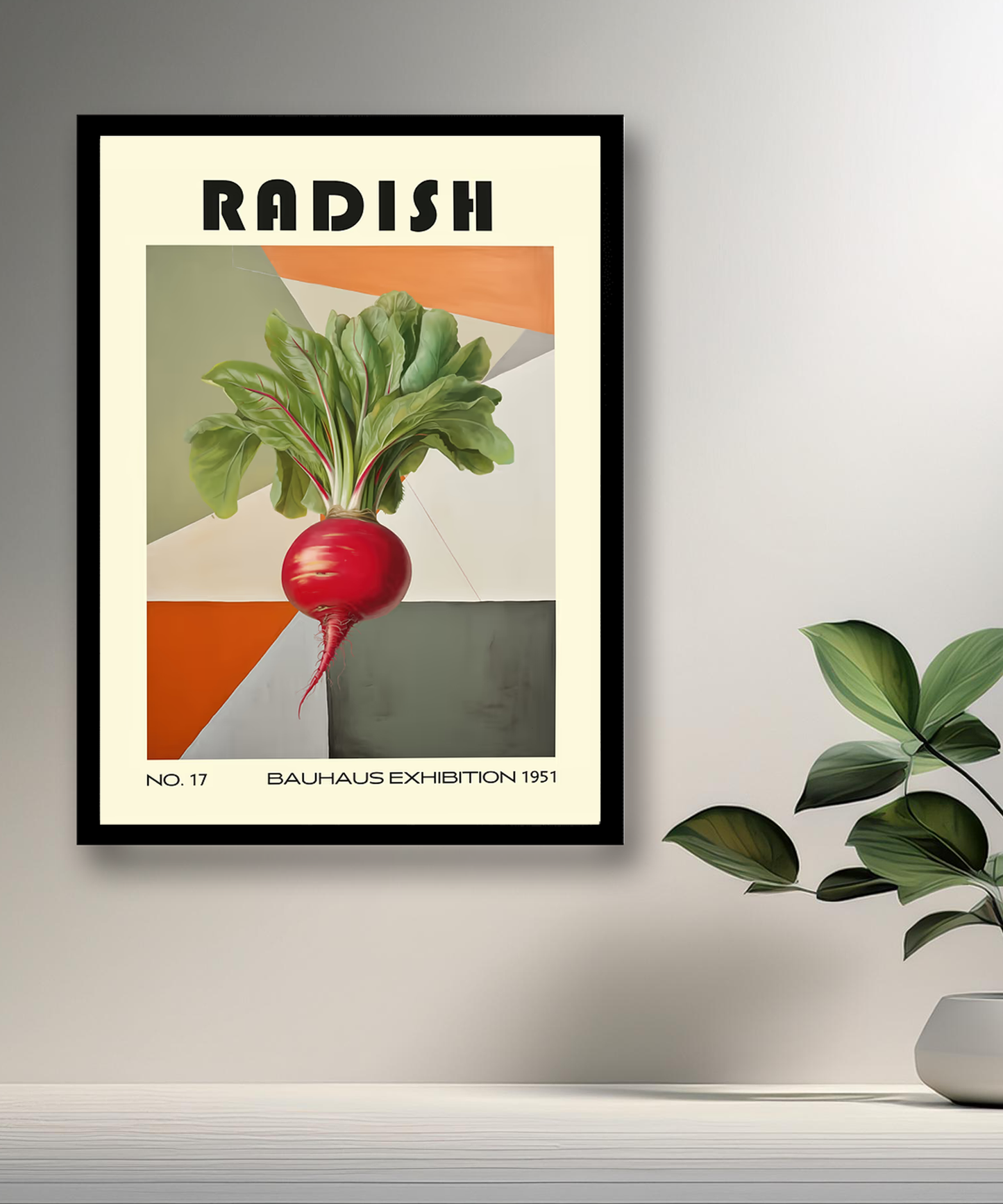 Cadre photo Bauhaus Radish