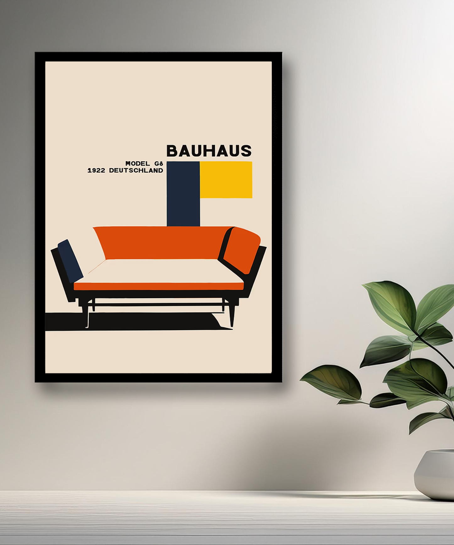 Cadre photo Bauhaus 1922