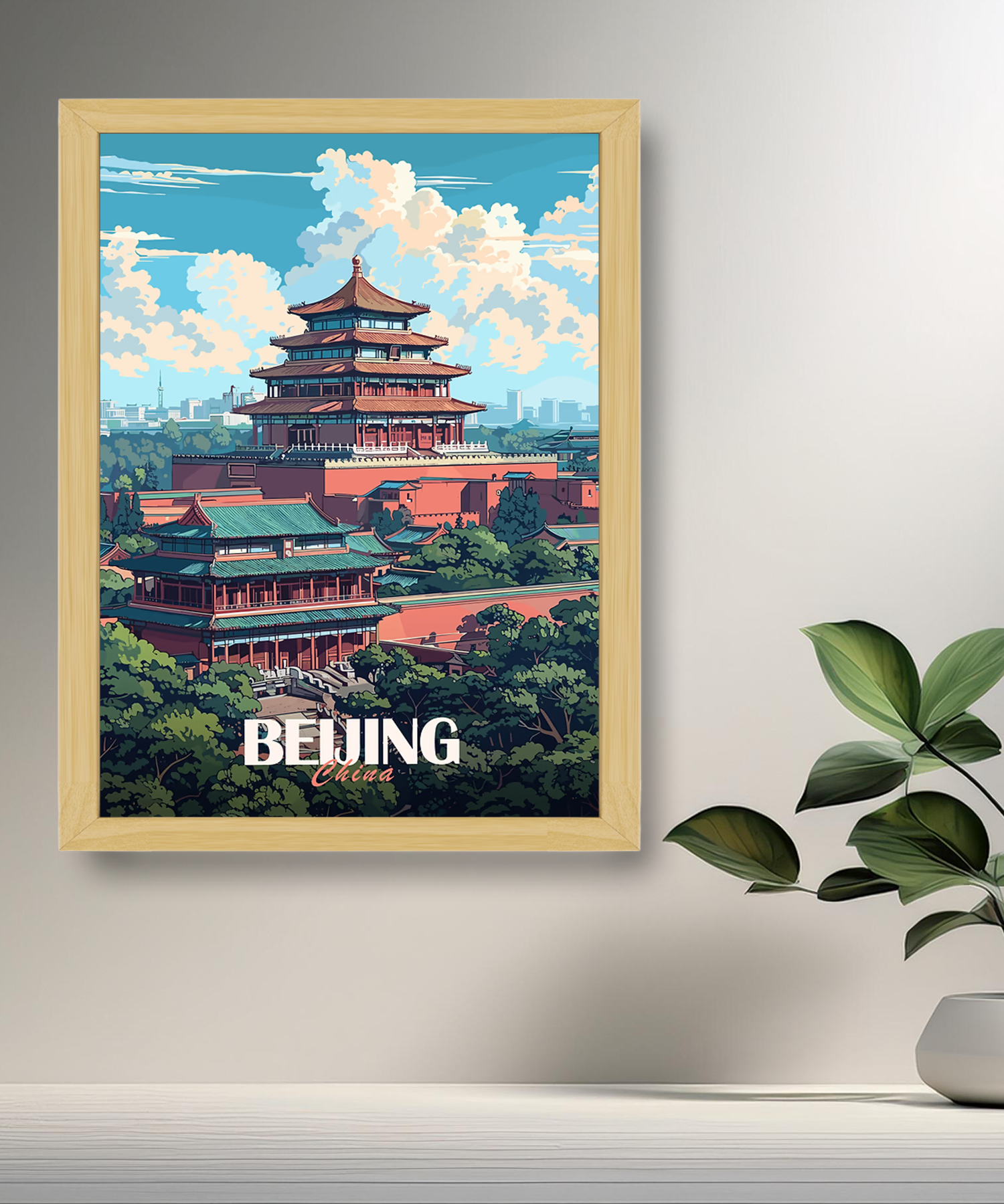 Cadre photo Beijing China