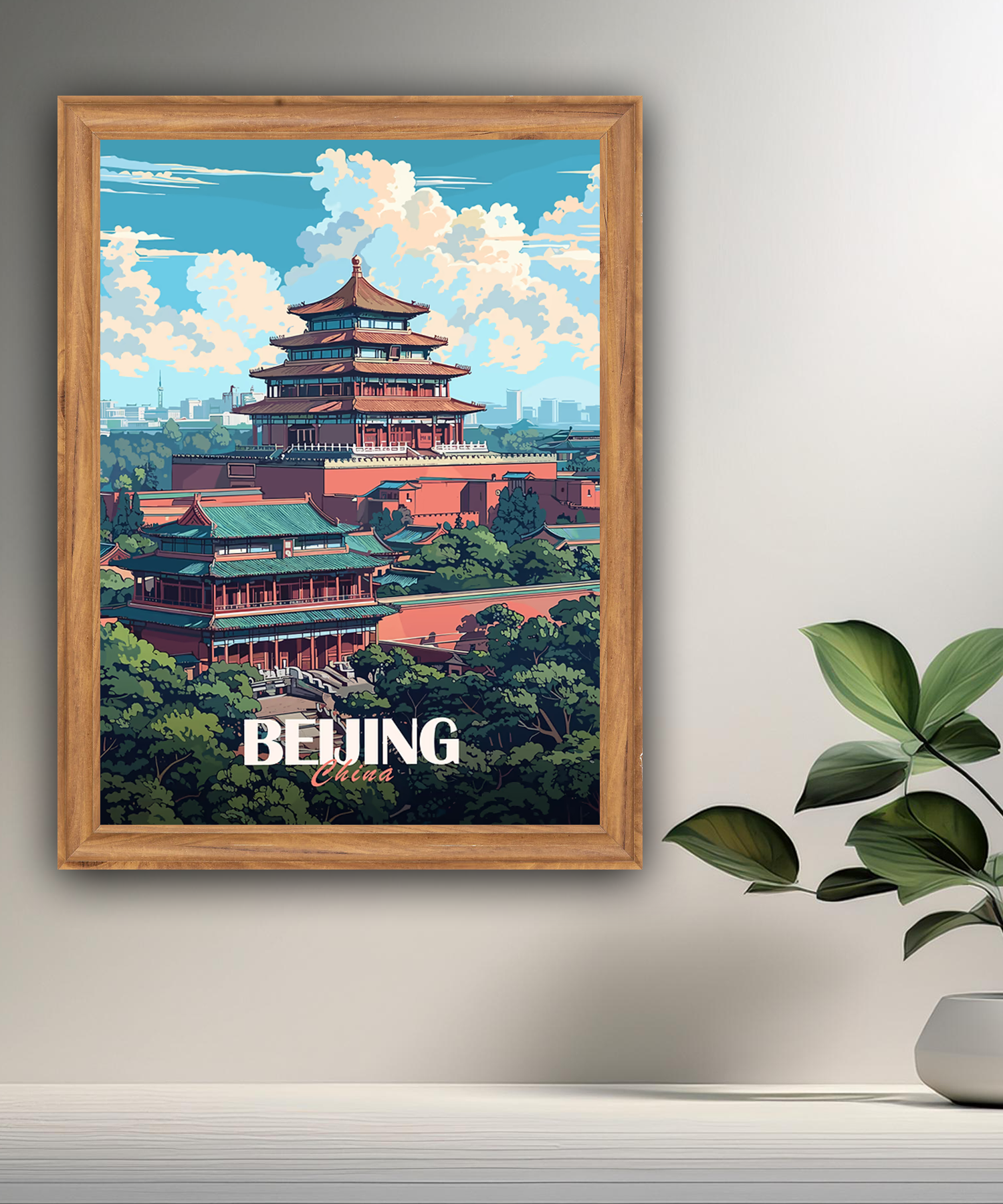 Cadre photo Beijing China