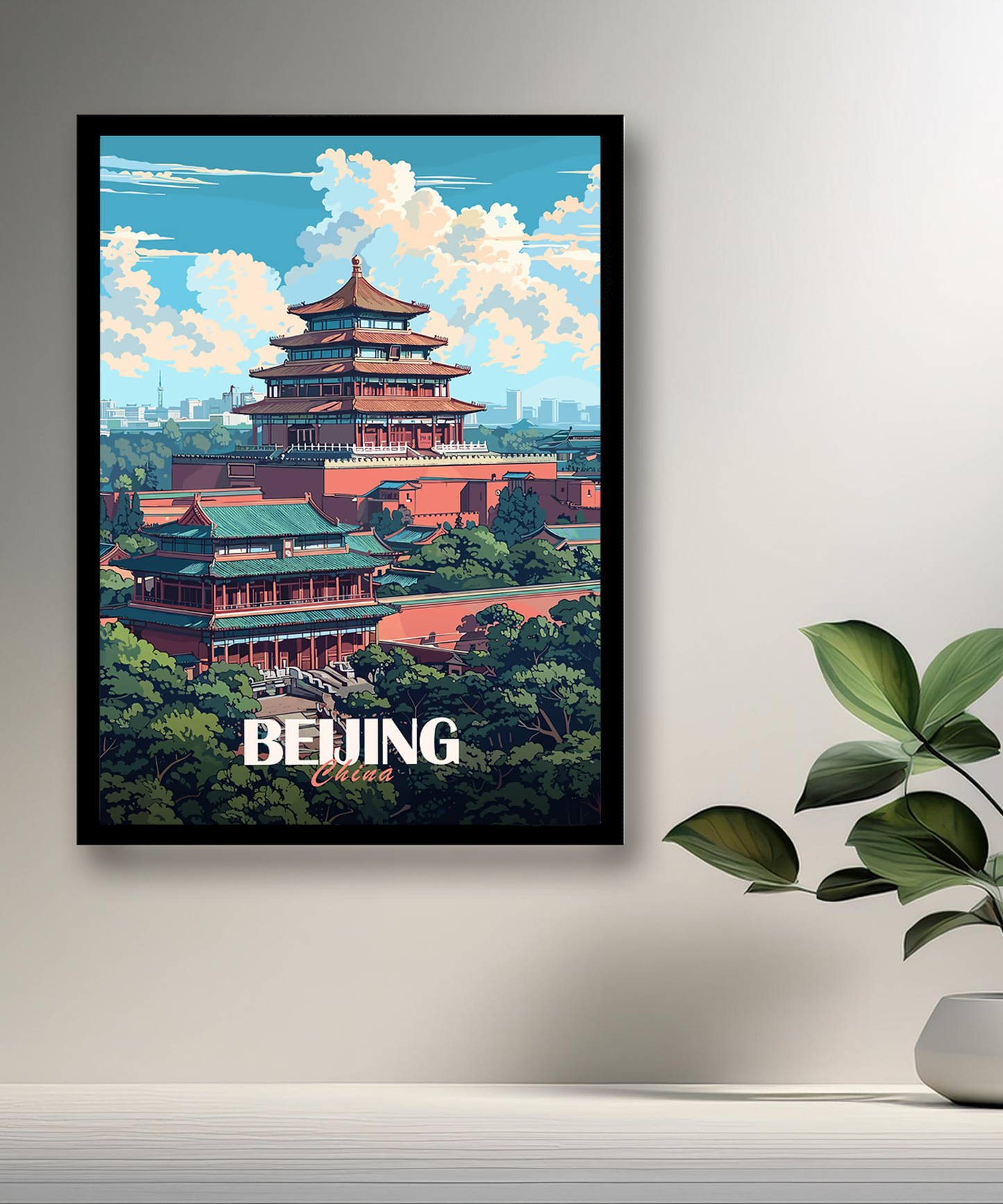 Cadre photo Beijing China