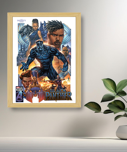 Cadre photo Black Panther Marvel