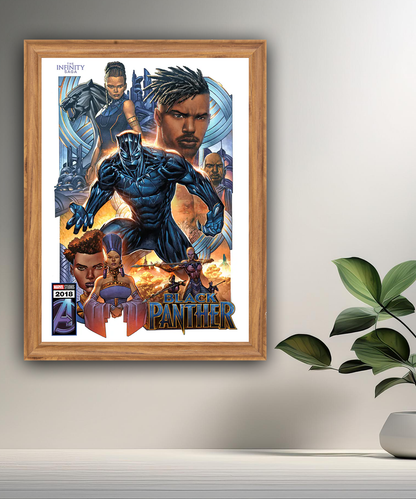 Cadre photo Black Panther Marvel