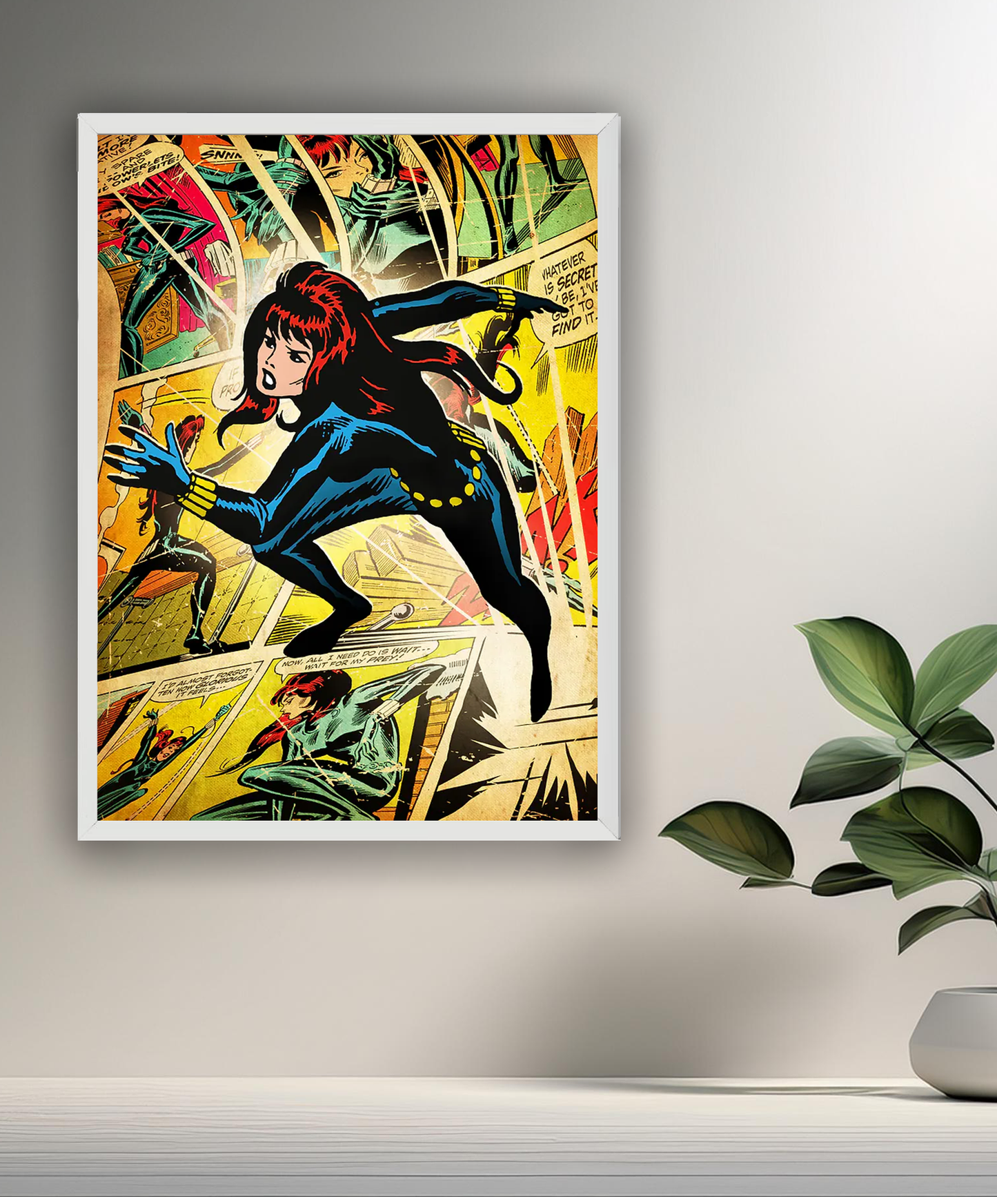 Cadre photo Black Widow Marvel