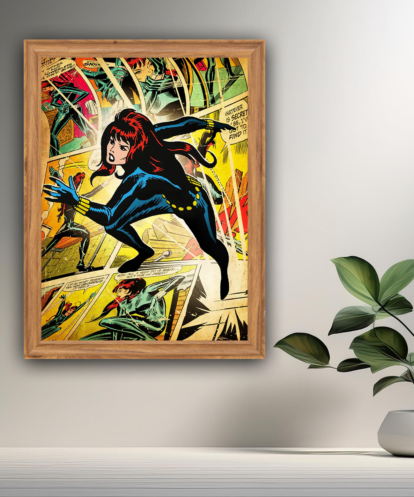 Cadre photo Black Widow Marvel