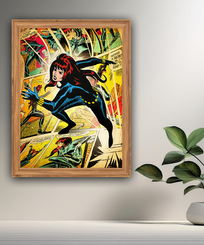 Cadre photo Black Widow Marvel