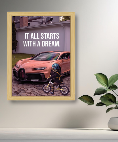 Cadre photo Bugatti It All Stars with a dream