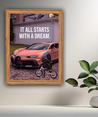 Cadre photo Bugatti It All Stars with a dream