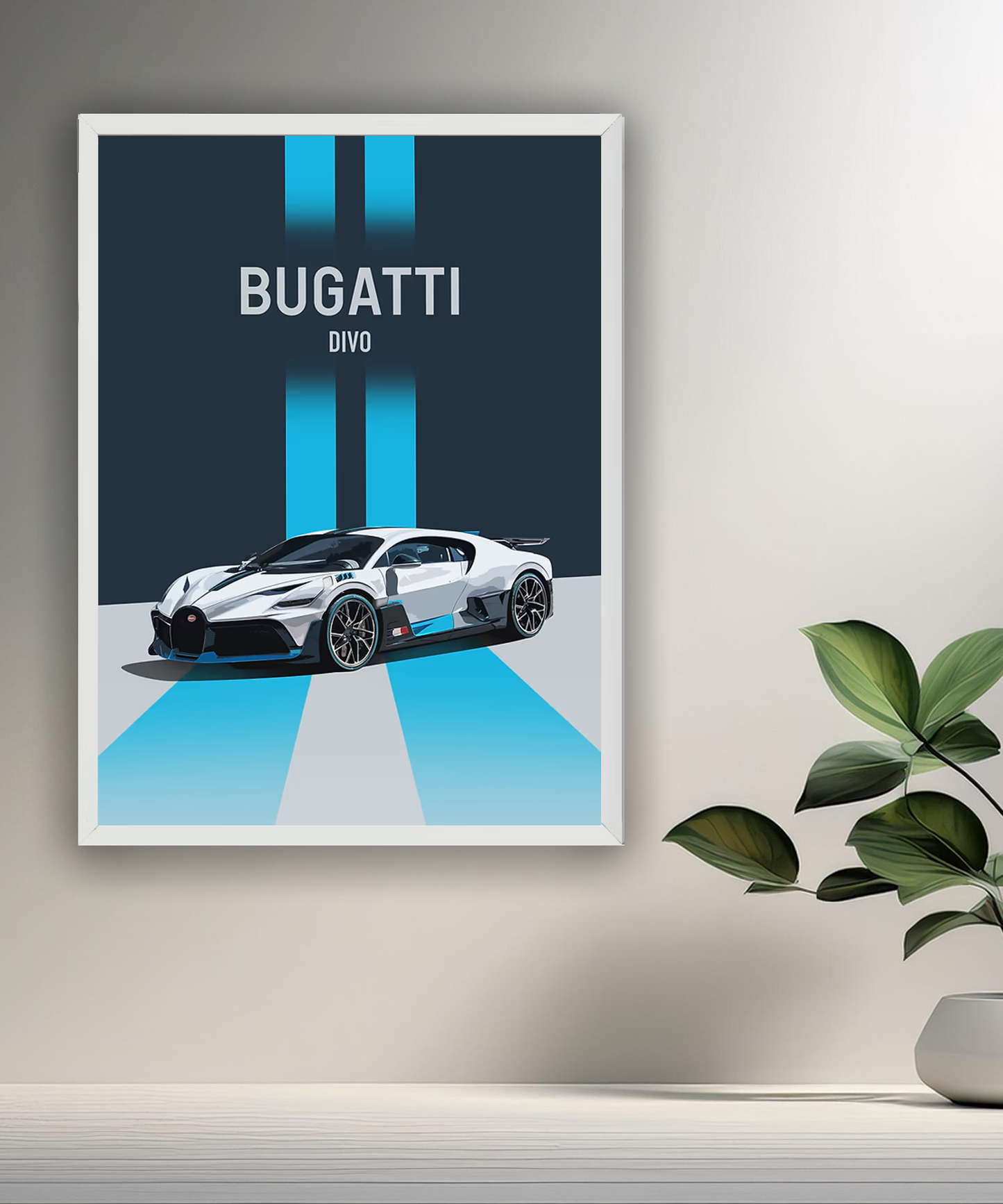 Cadre photo Bugatti Divo