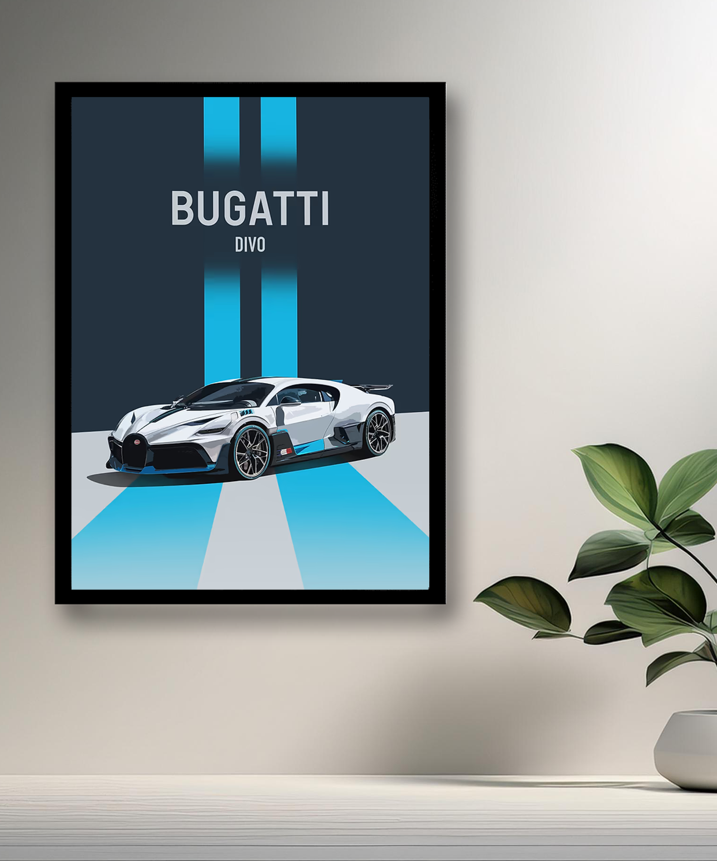 Cadre photo Bugatti Divo