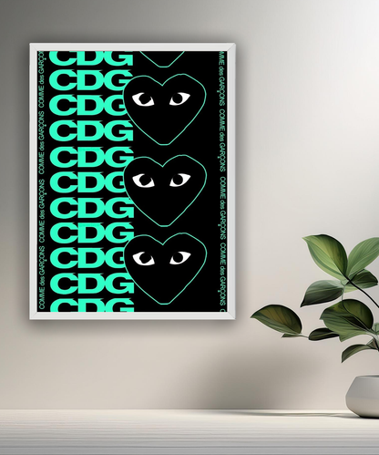 Cadre photo Comme des garçons