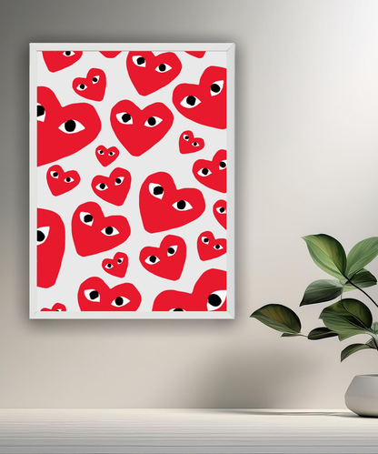 Cadre photo Comme des garçons