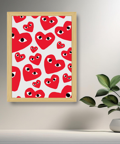 Cadre photo Comme des garçons
