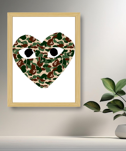 Cadre photo Comme des garçons