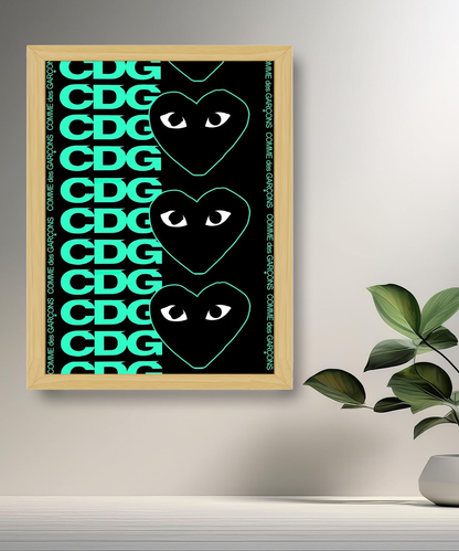Cadre photo Comme des garçons
