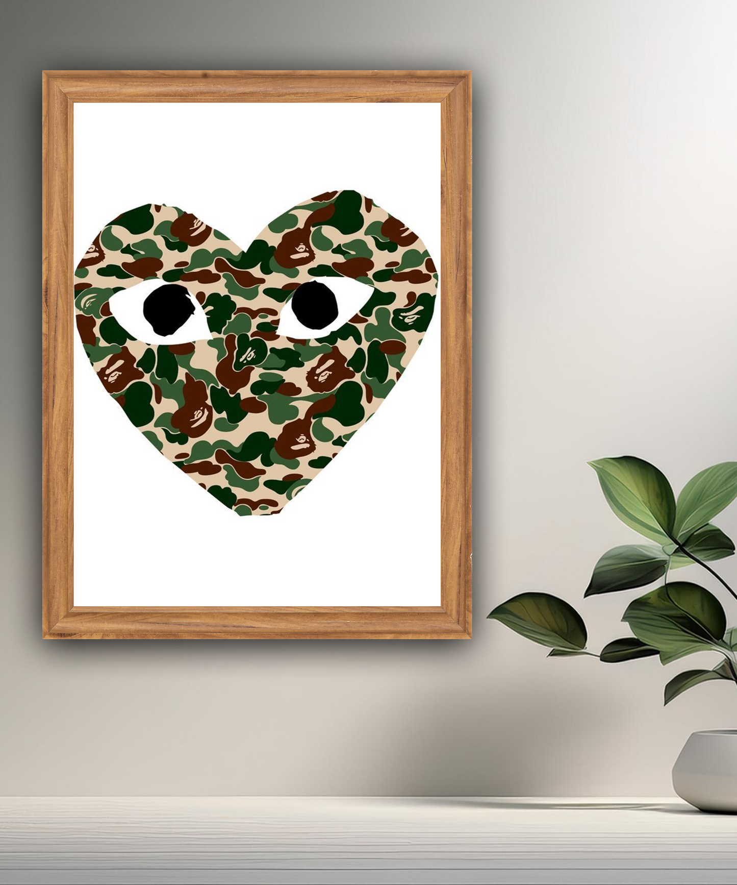 Cadre photo Comme des garçons