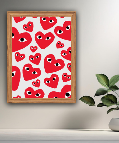 Cadre photo Comme des garçons