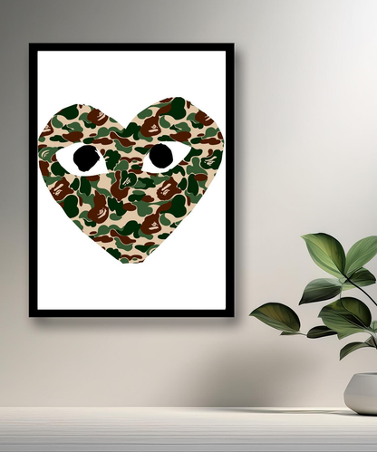 Cadre photo Comme des garçons