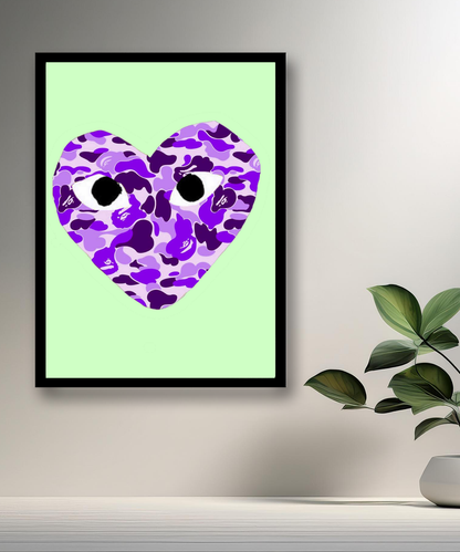 Cadre photo Comme des garçons