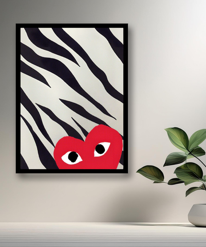 Cadre photo Comme des garçons