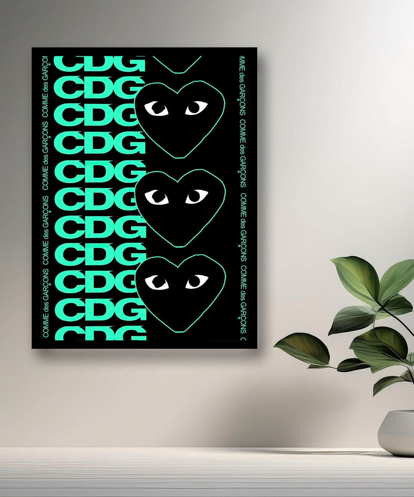 Cadre photo Comme des garçons