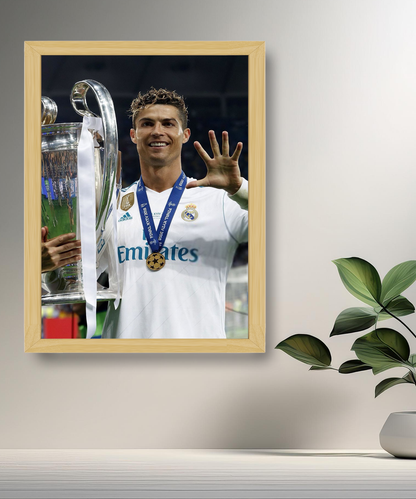 Cadre photo de Cristiano Ronaldo CR7