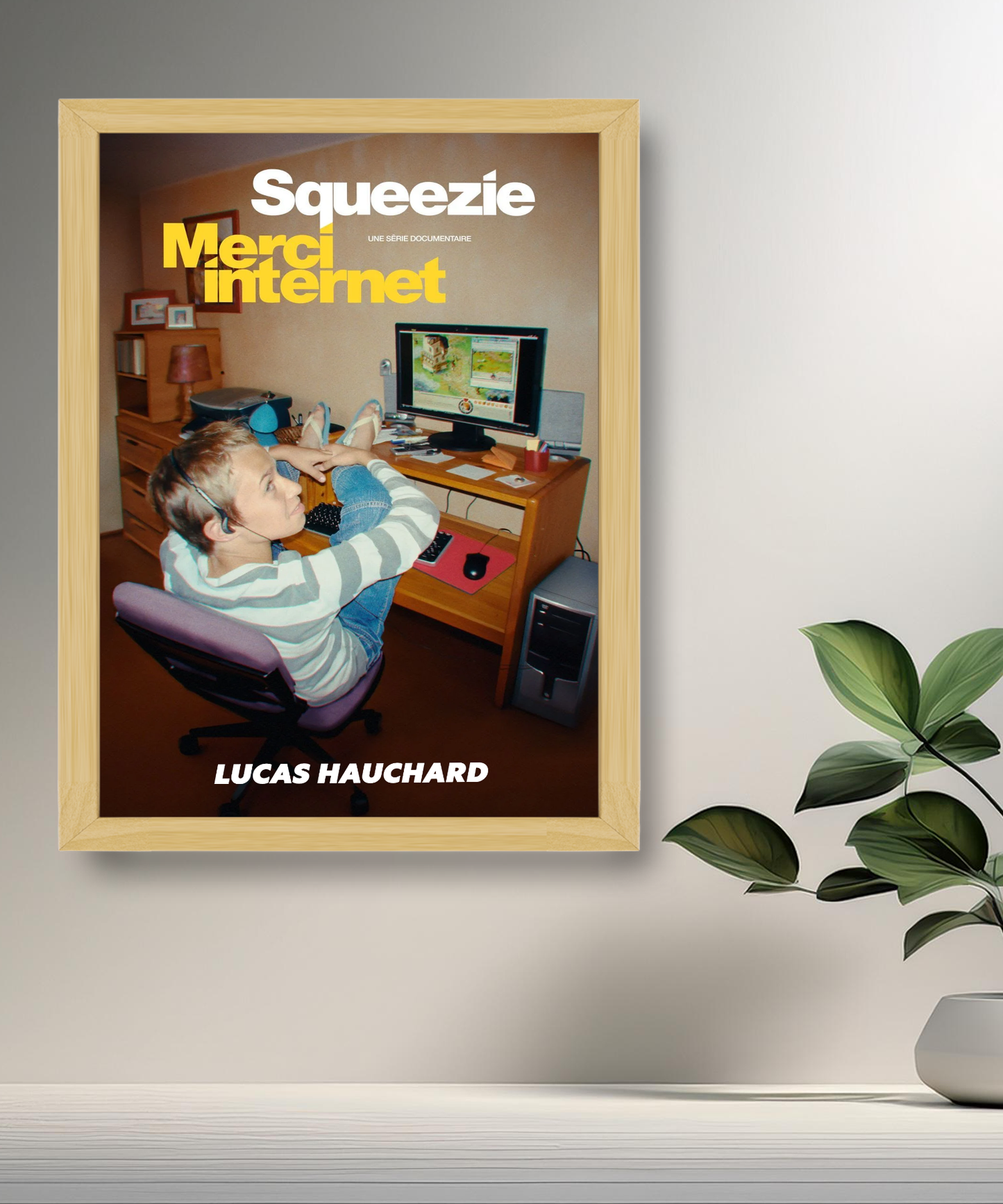 Cadre photo Squeezie