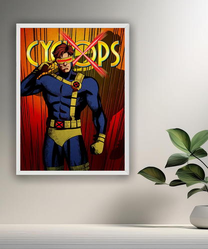 Cadre photo Cyclops Marvel